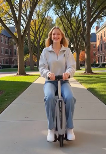 Airwheel electric luggage